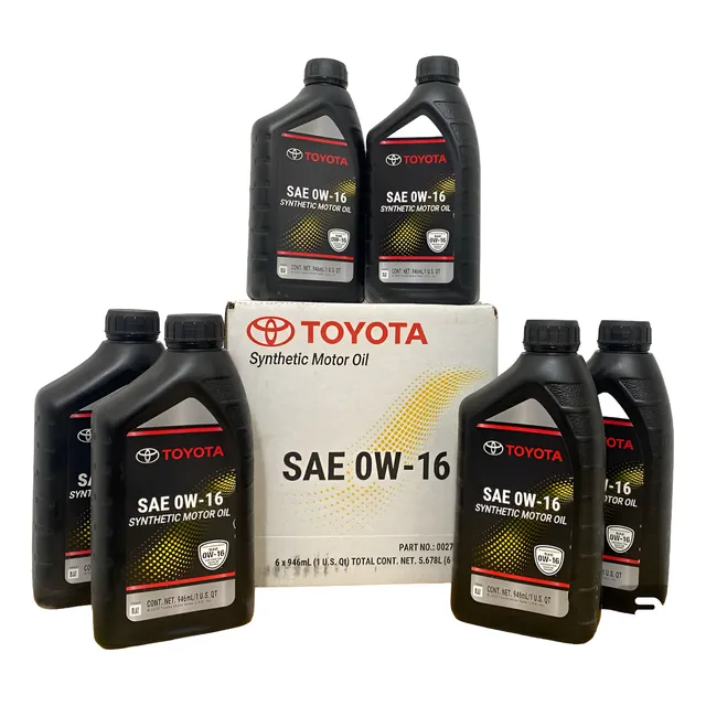 Aceite Para Motor Sintético Toyota 0w-16 0w-20