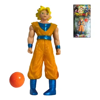 Muñeco Articulado Goku Saiyan Figura Colección Dragon Ball Z