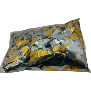1 Kg De Confeti Rectangular Papel Metálico Color Dorado 1 Kg De Confeti Rectangular Papel Metálico Color Dorado