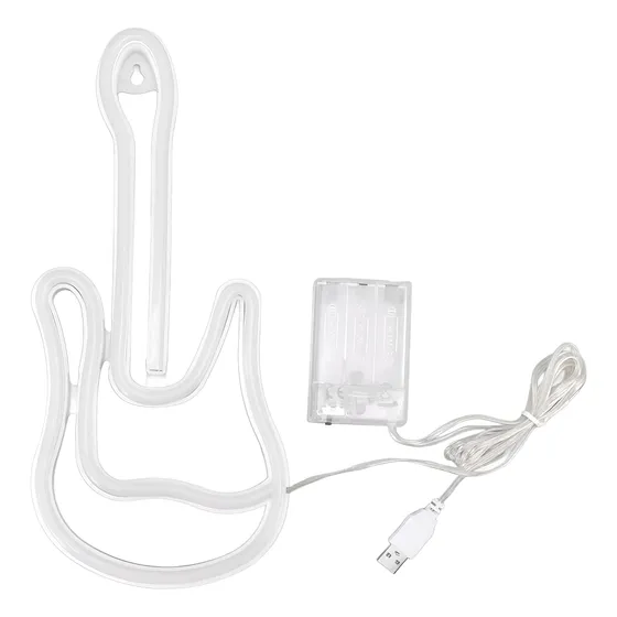 Iluminación Lámpara Led Luz Neón Pared Usb