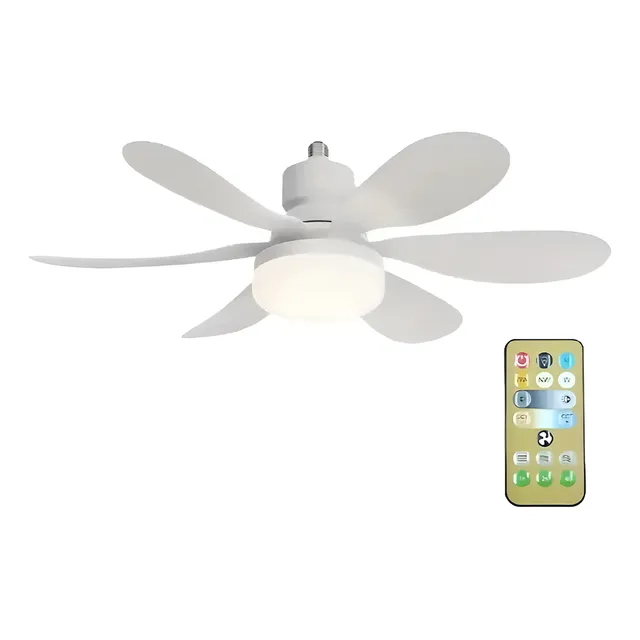 Ventilador Lampara Techo Control Remoto 52 Cms