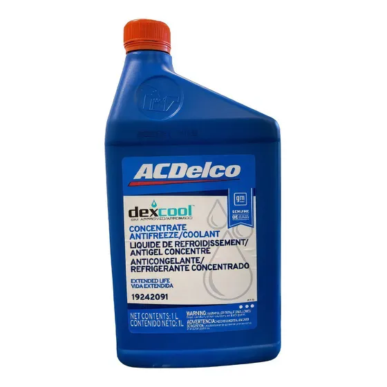 Liquido Refrigerante Acdelco 19242091 Rojo Chevrolet