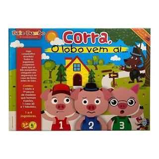 Jogo Infantil Em Madeira Corra, O Lobo Vem Ai.... Jogo Infantil Em Madeira Corra, O Lobo Vem Ai....