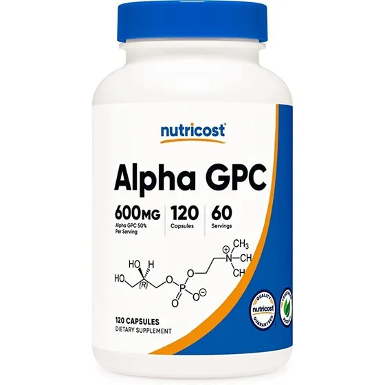 Original Nutricost Alpha Gpc 600 Mg, 120 Cap, 60 Serv