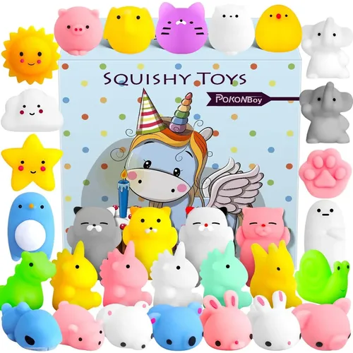 Squishy Fidget Toys 3pc Set Stretch, Squeeze & Squish | MercadoLivre