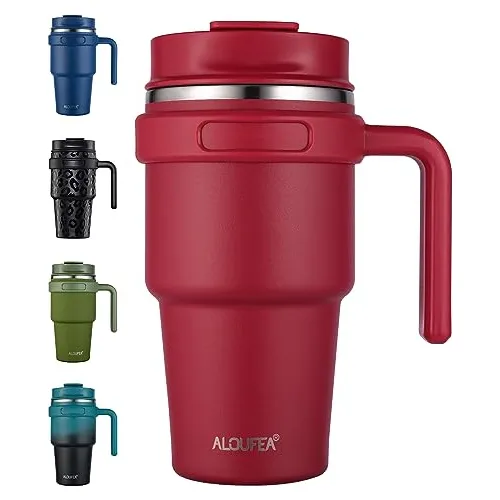 Aloufea 20 Oz Tumbler De Taza De Café Aislado Con 5zgkh
