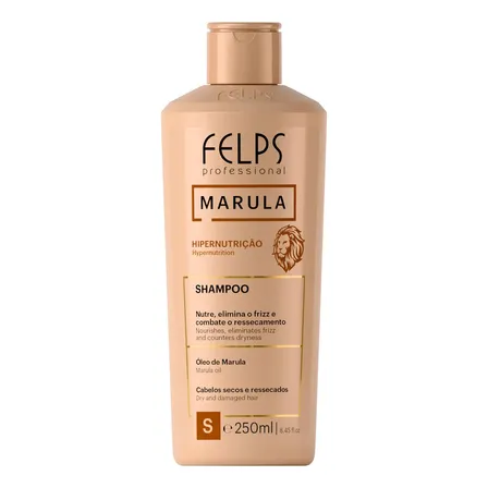 Shampoo Marula Hipernutrição Felps Professional - 250mL