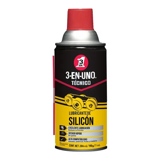 3-en-uno Técnico Lubricante De Silicón X1 Unid