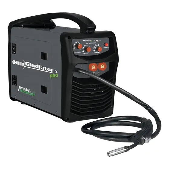 Soldadora Inverter Mig Electrodo 170a Gladiator Pro Color Gris