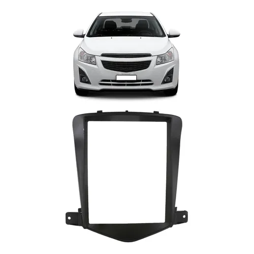 Moldura Multimídia 9 Polegadas Ludovico Corsa Vectra Meriva