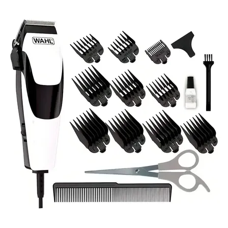 Maquina De Cortar Pelo Wahl Quickcut Clipper + Acc Color Negro/Blanco