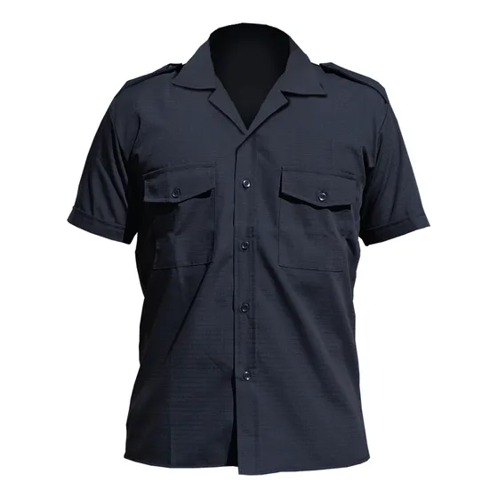 Camisa De Ripstop Manga Corta De Uniforme Talles Especiales