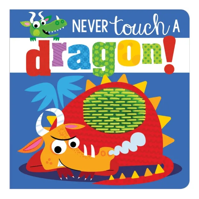 Libro Infantil Nunca Toques Un Dragon Sensorial Bebes Niños
