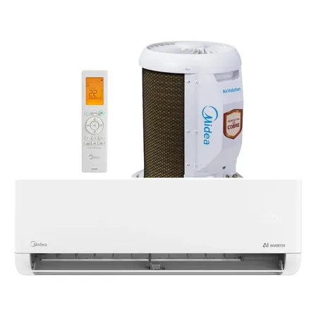 Ar-condicionado Split 12.000 Btus Ai Airvolution Frio Midea Branco 220v