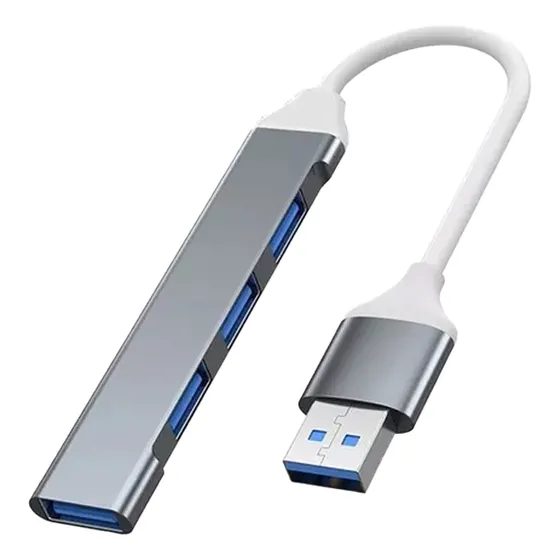 Regleta Multipuerto Usb 3.0 4 En 1 Adaptador 