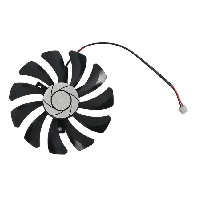 Cooler Para Gpu Msi Gtx 1050 Ti 2pin 85mm 0.57a Ha9010h12f-z