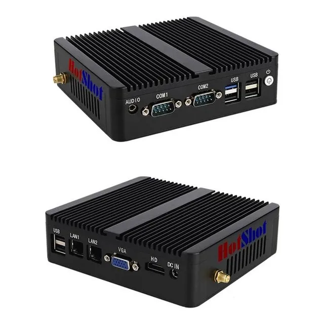 Mini Pc Para Oficina, Mxhob-001, Intel J1800, Intel Uhd Grap Color Negro