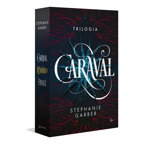 Box Caraval de Stephanie Garber Série Caraval Editora Gutenberg capa mole edição regular em português 2022