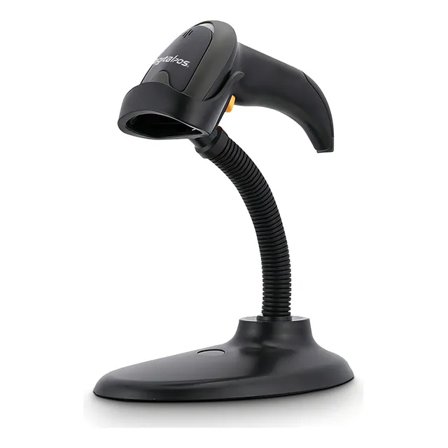 Lector Codigos De Barra Digital Pos Dig-1202 Color Negro Tipo de conector del cable USB/RS-232/RS-485/PS-2 5.5V