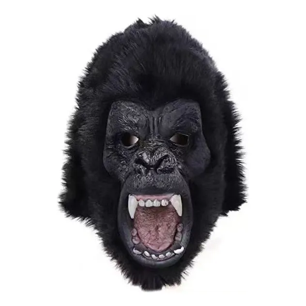 L Para Máscara Látex Gorila Mono Halloween Realista Terror