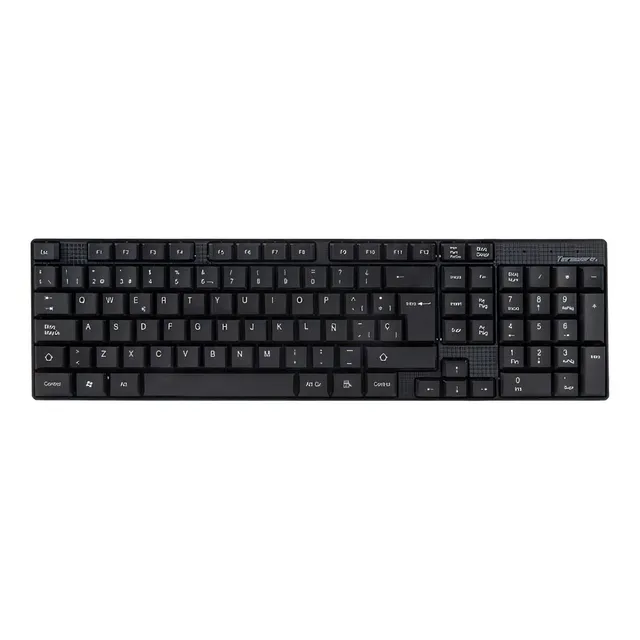 Teclado Usb Delgado Negro Idioma Español Latinoamérica