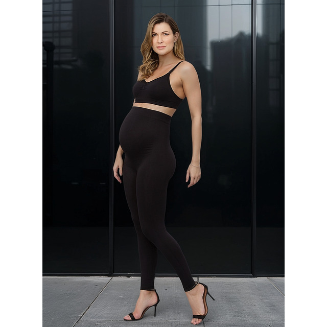 Legging Gestane Confortável Tecido Macio Segura Barriga Luxo Legging Gestane Confortável Tecido Macio Segura Barriga Luxo