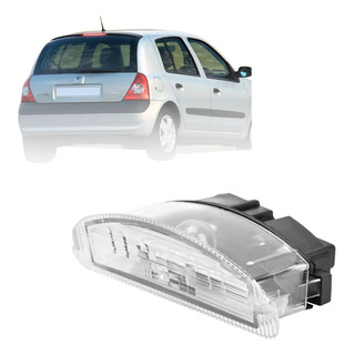 Luz De Placa Con Base Y Foco Para Renault Clio 2002 A 2006 Luz De Placa Con Base Y Foco Para Renault Clio 2002 A 2006