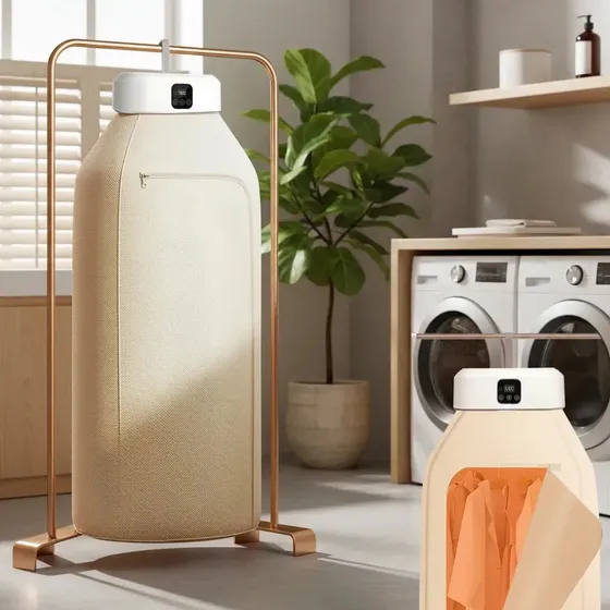 Secadora Portátil LAVANDAHOME con UV Para Ropa y Calzado Blanco