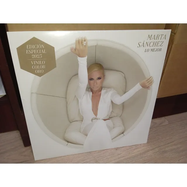 Marta Sánchez - Lo Mejor - Vinilo Color Oro