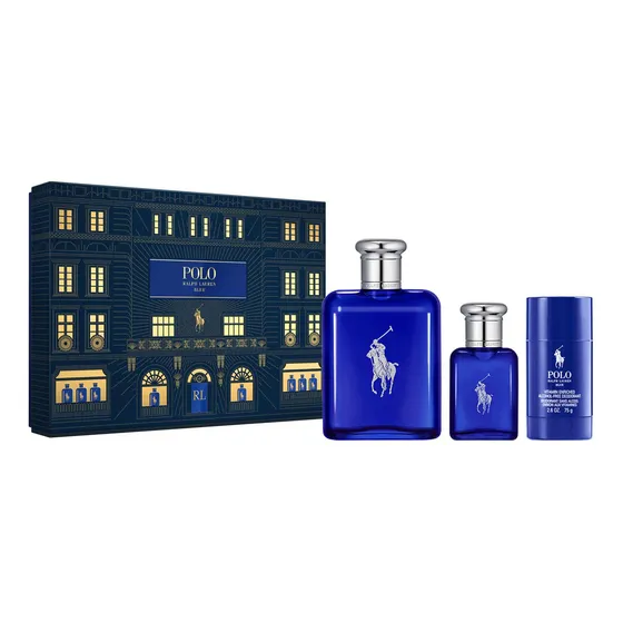 Set Ralph Lauren Polo Blue Edt 125 40 Ml Deo 75 Ml
