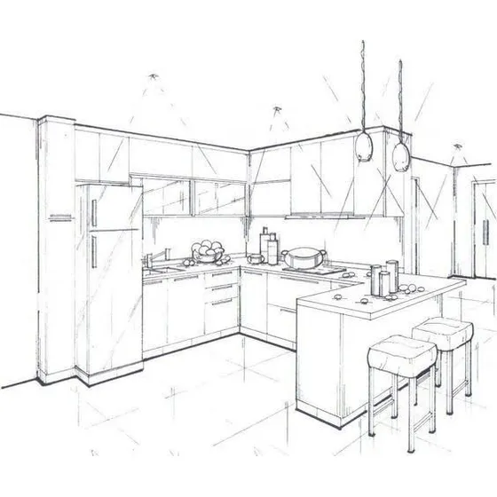 Projeto Vários Cozinhas Planejadas Móveis Com Plano De Cor