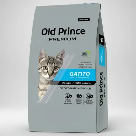 Old Prince Premium Gatito sabor mix 7.5kg