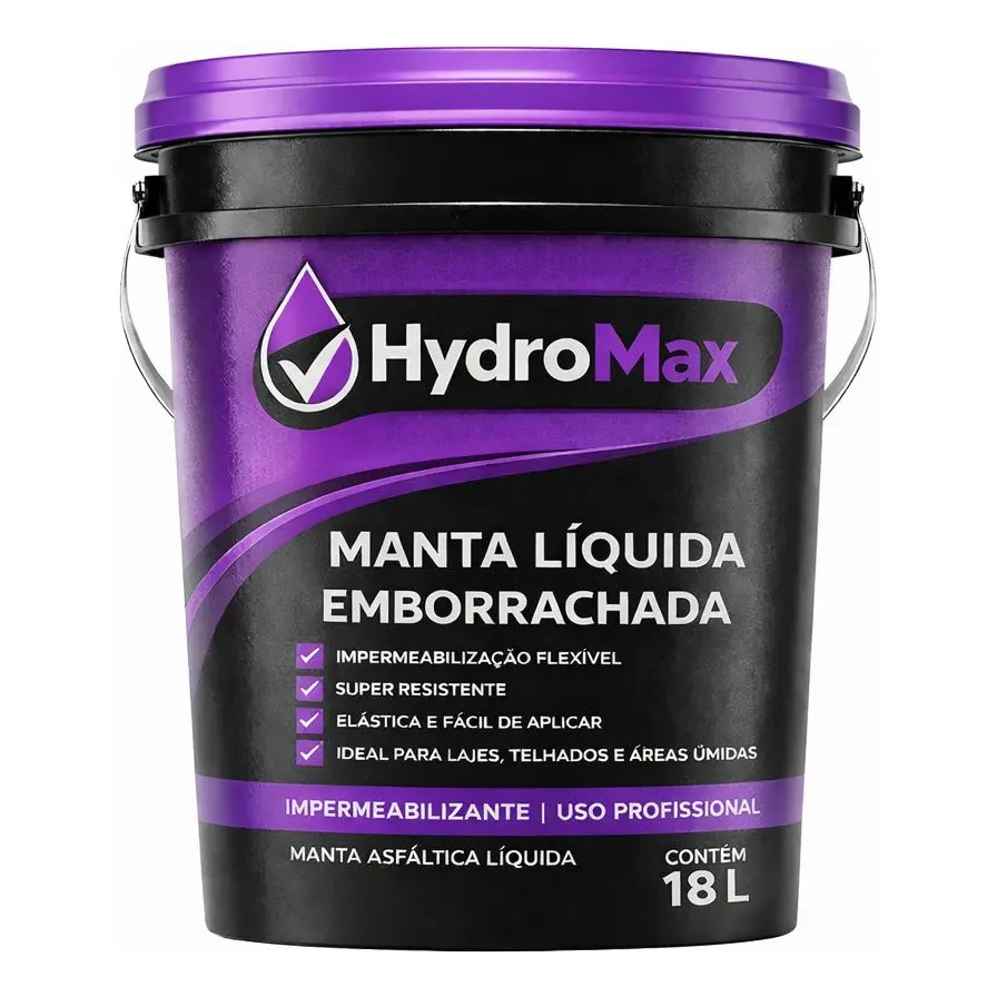 Manta Líquida 18kg Hydromax Para Residencial E Comercial