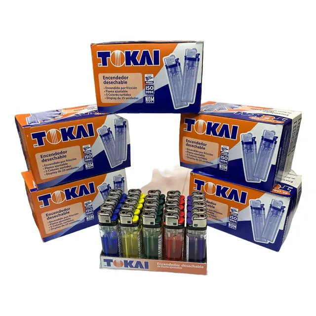 Encendedores Piedra Tokai Por 150 Unidades