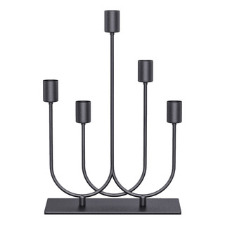 Juego De 5 Velas Cónicas Negras 2 Cm De Diámetro Decoración Juego De 5 Velas Cónicas Negras 2 Cm De Diámetro Decoración