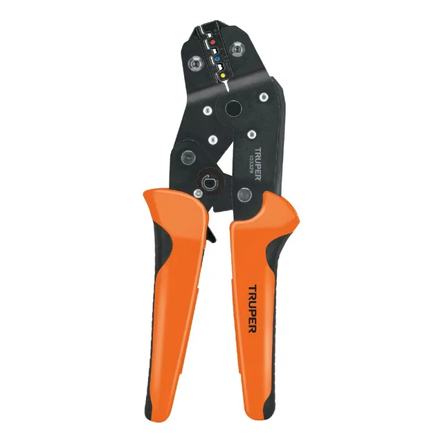 Kit De Crimpadora Y 500 Terminales Con Aislamiento 103328