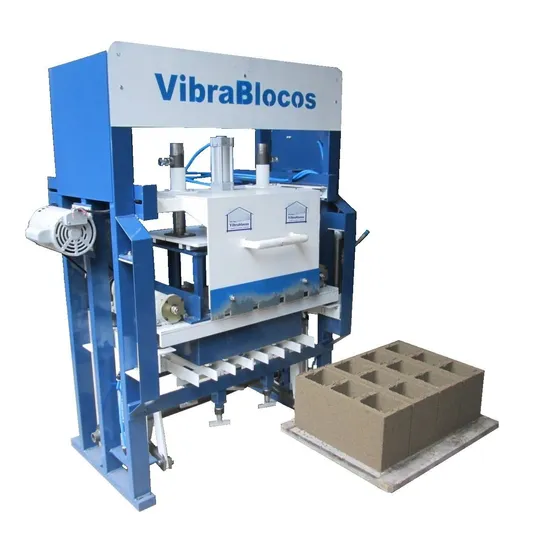Máquina De Fabricar Blocos E Pavimentos Concreto 6 Mil Dia