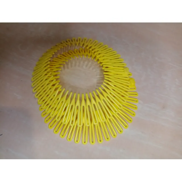 Pack De Dos Vinchas Zig Zag Circular Flexible 