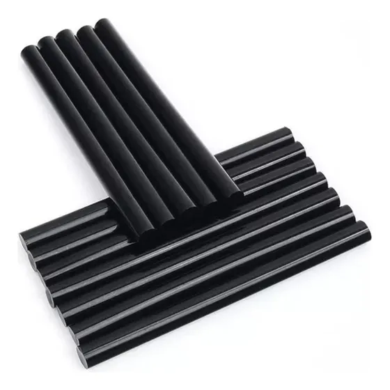 Keratina Natural Larga, Clip, Negro, 10 Unidades.