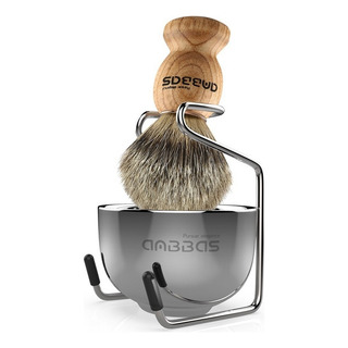 R0x . Juego De Brochas De Afeitar De Pelo De Tejón Puro / R0x . Juego De Brochas De Afeitar De Pelo De Tejón Puro /