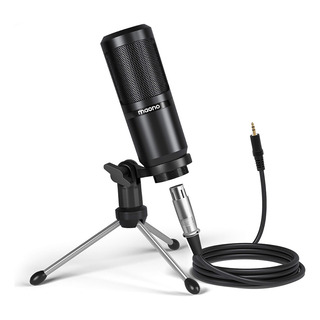 Kit Microfone Condensador Maono Au-pm360tr Pra Live Streamer Cor Preto Au-pm360tr Kit Microfone Condensador Maono Au-pm360tr Pra Live Streamer Cor Preto Au-pm360tr