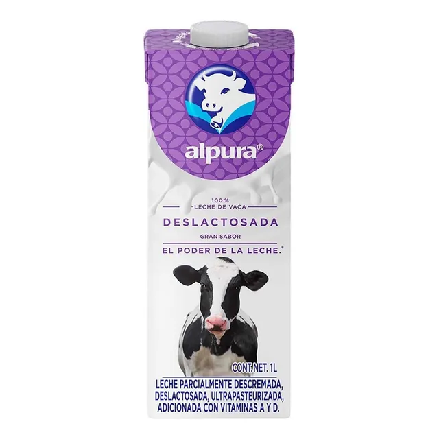 Leche Alpura Deslactosada 1L