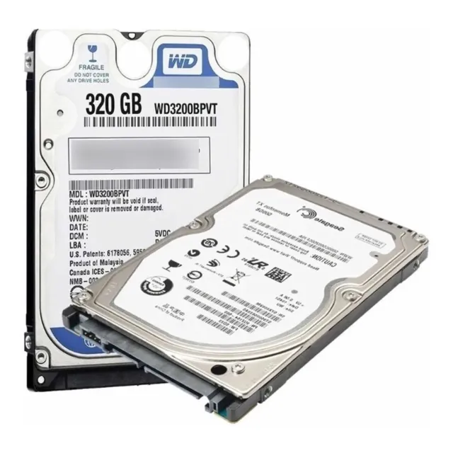 Discos Duros 320gb Sata Laptop 2.5 Nuevos Cero Hora Sellados