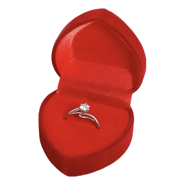Estuche Caja De Lujo Para Anillos Toda Ocasión 