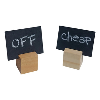 Cubo Mini Pizarrón Pack 10 Unidades Madera Cubo Mini Pizarrón Pack 10 Unidades Madera