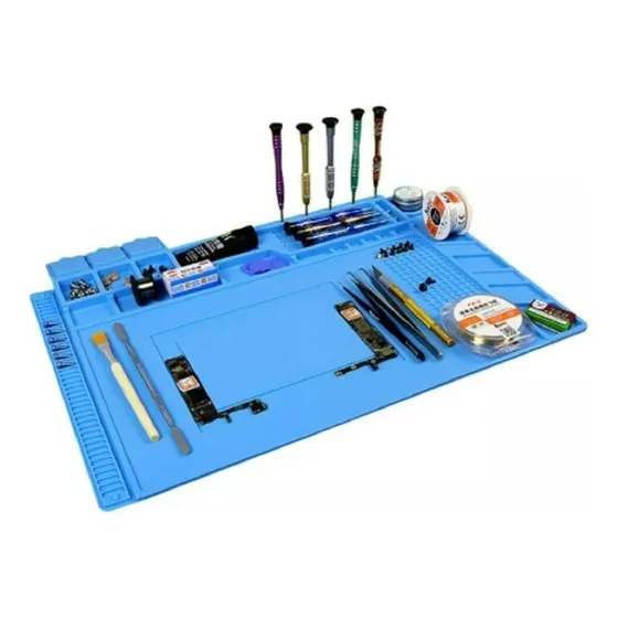 Manta magnética antiestática azul S-160 - 450 x 300 mm