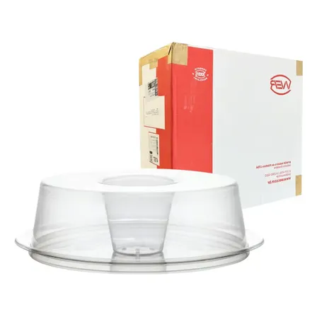 Forma De Pudim Forneavel Com Tampa 1100ml Pw-53 C/50un