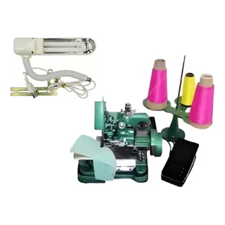 Overlock Portatil C Motorzinho Acoplado +iluminação Cor Verde Overlock Portatil C Motorzinho Acoplado +iluminação Cor Verde