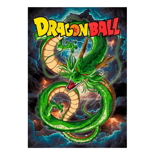 Shen Long Dragon Ball Z, Póster Afiche Anime Tv