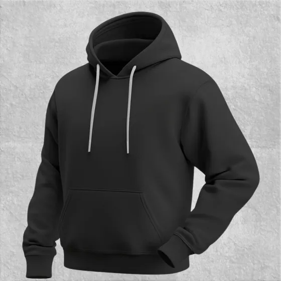 Moletom Masculino Grosso Super Quente Liso Flanelado Canguru